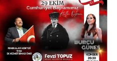 29 ekim cumhuriyet bayrami fener alayi ve burcu gunes konseriyle kutlanacak