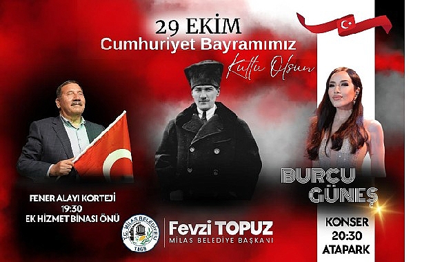 29 Ekim Cumhuriyet Bayramı Fener Alayı ve Burcu Güneş Konseriyle Kutlanacak 1 29 ekim cumhuriyet bayrami fener alayi ve burcu gunes konseriyle kutlanacak