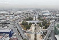 baskan altay marangozlar koprulu kavsaginin ankara yolu kismini 3 kasimda trafige acacagiz