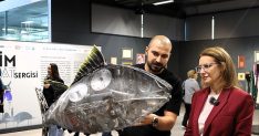 bu sergide sanat kulturle harmanlandi