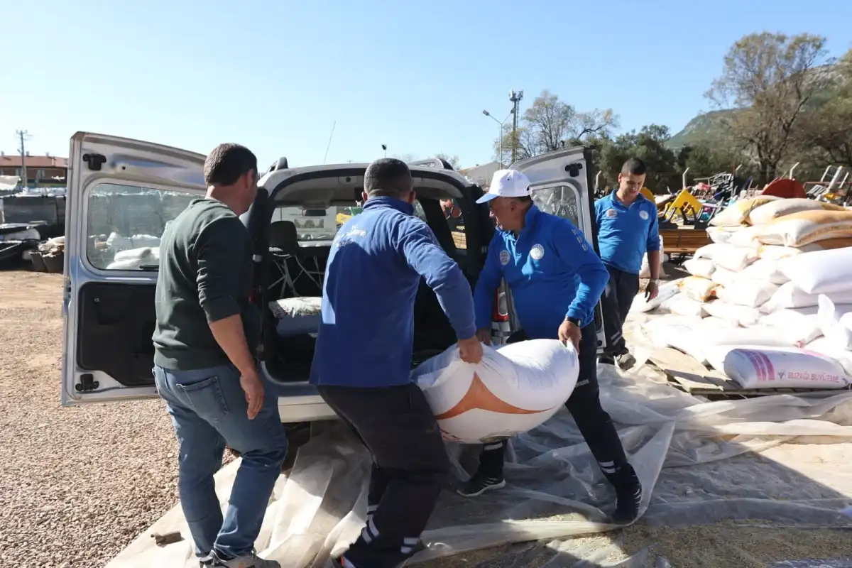 Muğla’dan Kırsal Kalkınmaya 330 Tonluk Büyük Destek 1 Muğla’dan Kırsal Kalkınmaya 330 Tonluk Büyük Destek