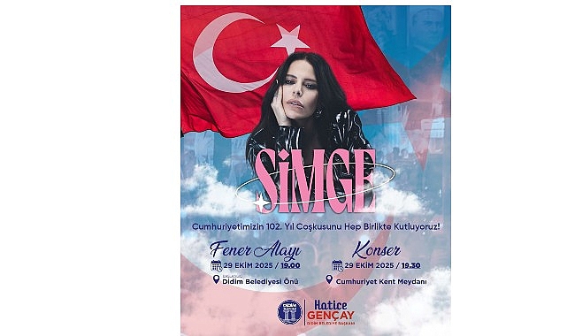 Didim’de 29 Ekim Cumhuriyet Bayramı Simge Konseriyle Kutlanacak 1 didimde 29 ekim cumhuriyet bayrami simge konseriyle kutlanacak
