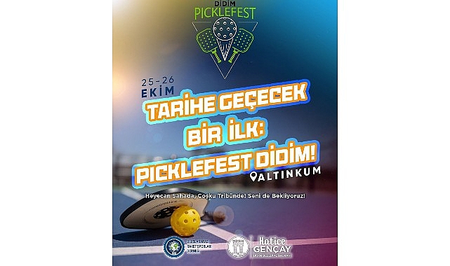 Didim’de Bir İlk: Picklefest Başlıyor 1 didimde bir ilk picklefest basliyor