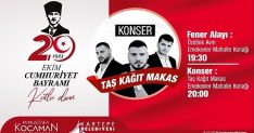kartepede cumhuriyet bayrami coskusu