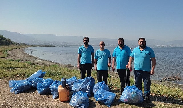 Kocaeli'de sahil temizliği Mavi Takım'dan sorulur 1 kocaelide sahil temizligi mavi takimdan sorulur