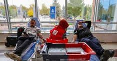 selcuklu belediyesi personelinden kizilaya kan bagisi destegi