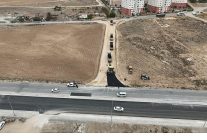 selcukluda asfalt calismalari devam ediyor