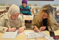 yabancilar icin turkce konusma kulubu basladi