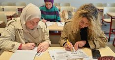 yabancilar icin turkce konusma kulubu basladi
