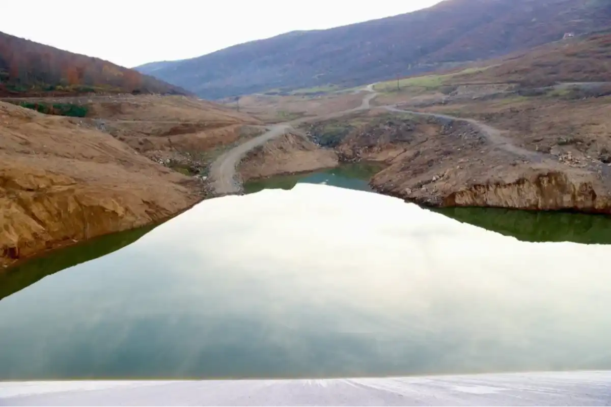 Ordu Korgan Barajı’nda Su Tutma İşlemi Başladı 1 Ordu Korgan Barajı’nda Su Tutma İşlemi Başladı
