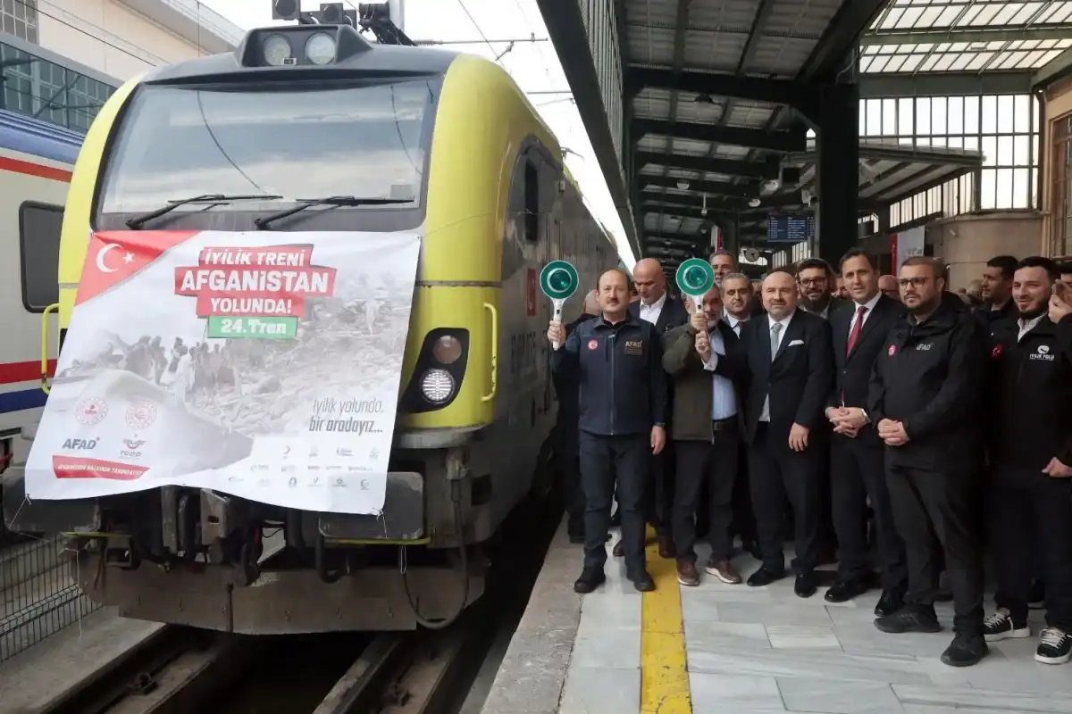 Afganistan’a Yardım Eli: 24. İyilik Treni Yolda