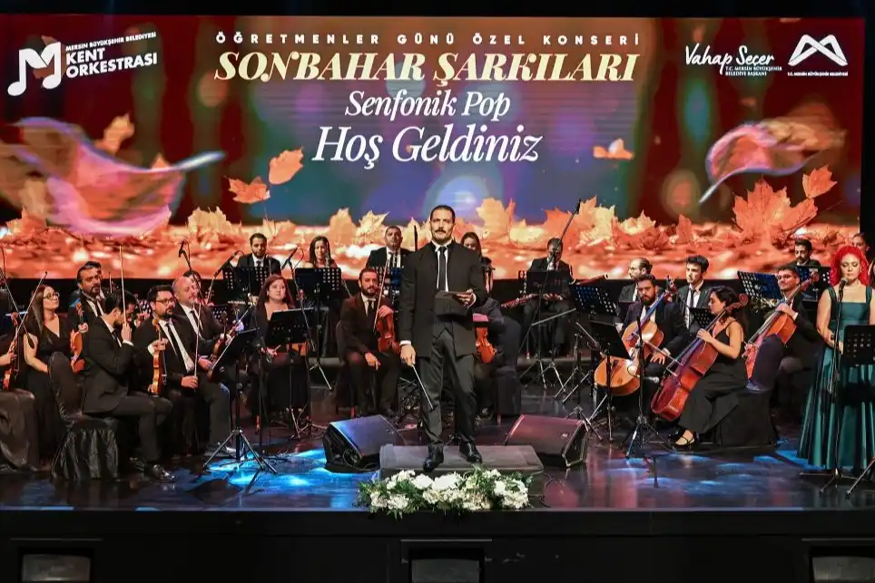 Mersin’de Öğretmenlere Özel Senfonik Pop Gecesi