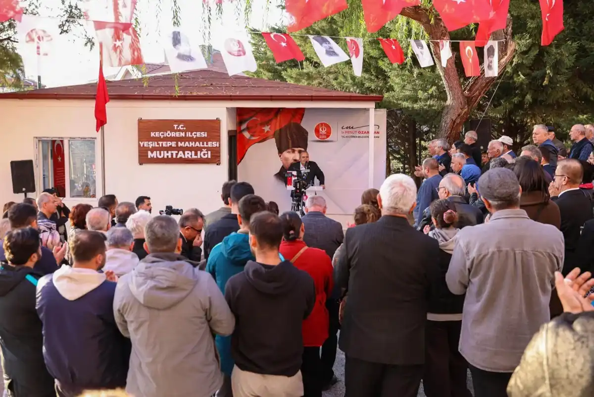 Keçiören Yeşiltepe Mahallesi’ne Yeni Muhtarlık Binası Kazandırıldı 1 Keçiören Yeşiltepe Mahallesi’ne Yeni Muhtarlık Binası Kazandırıldı