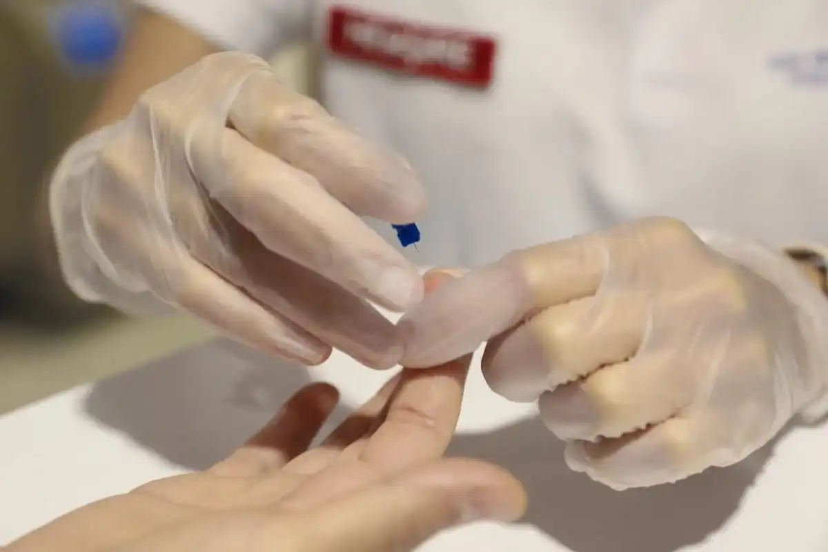 Mersin’de Belediye Personeline Şeker Ölçümü Yapıldı