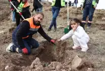 Sivas’ta 58 Bin Fidan Muhsin Yazıcıoğlu Vefa Ormanı’na Dikildi