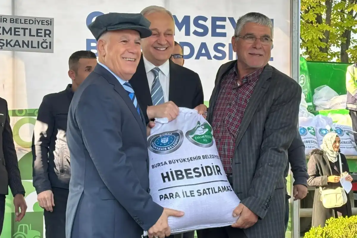 Bursa’da Çiftçilere Destek Hamlesi