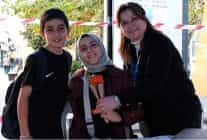 buyuksehirden kadina siddete turuncu farkindalik