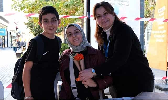 buyuksehirden kadina siddete turuncu farkindalik