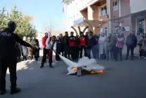 Erzurum’da Aile ve Sosyal Hizmetler’den Afet Hazırlık Eğitimi