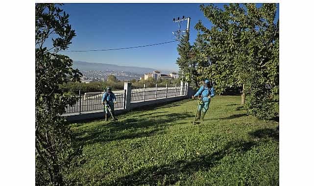 dilovasi millet bahcesi dip kose temizleniyor