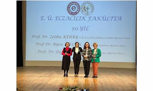 eu eczacilik fakultesi kurulusunun 50 yil donumunu coskuyla kutladi