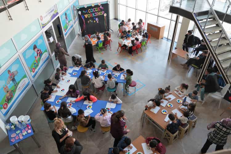 Keçiörenli Çocuklar Ara Tatil Workshop’unda Doyasıya Eğlendi