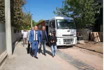 gaziemirde asfalt seferberligi iki ayda 4 bin 472 metrekare alan asfaltlandi