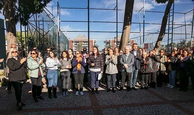 guzelbahce kadina yonelik siddete karsi ses yukseltti