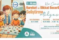 hareket ve dikkat becerileri gelistirme atolyesi kursu acilacak