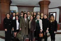 kadin girisimcilerden baskan hatice gencaya ziyaret