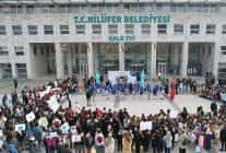 niluferli cocuklardan gelecek icin anlamli yuruyus