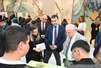 prof dr kilic aydindaki proje pazarinda genc bilim insanlariyla bulustu