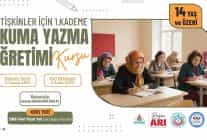 yetiskinler icin 1 kademe okuma yazma ogretimi kursu acilacak