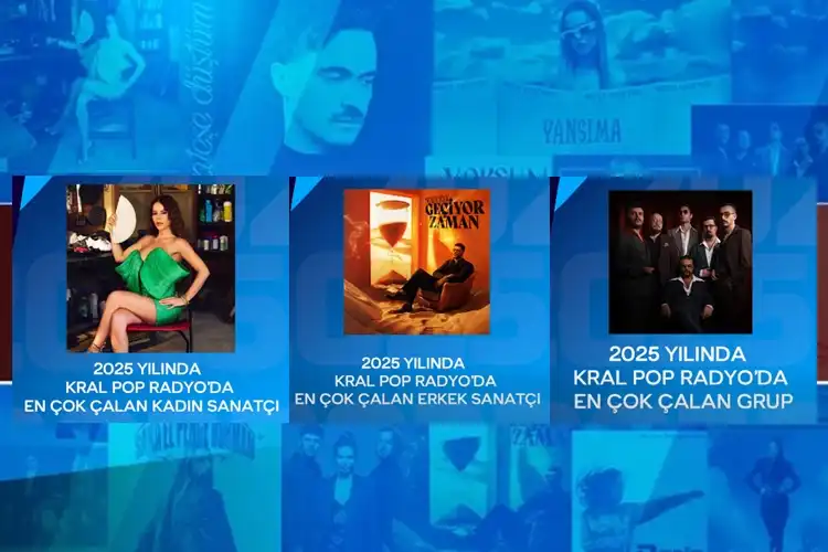 Kral Pop Radyo, 2025’in Hit Sanatçılarını Açıkladı