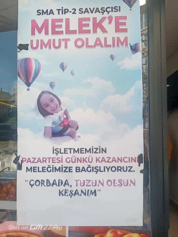 Keşan’da Lokma Umut Oldu: SMA’lı Melek’e Anlamlı Bağış