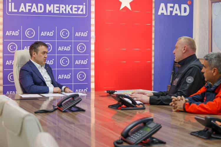 Vali Sözer’den Bilecik AFAD’a Tam Destek