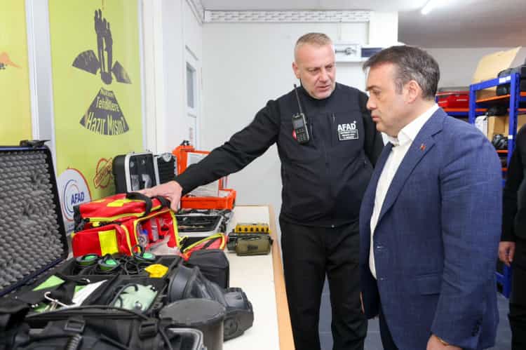 Vali Sözer’den Bilecik AFAD’a Tam Destek