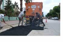 asat altyapi yatirimlarini tamamlarken asfalt calismalarini da hizlandiriyor