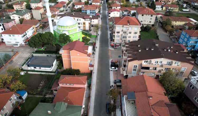 Başiskele’nin Yeni Prestij Caddesi Şekilleniyor