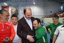 baskan altay ozel gereksinimli kardeslerimizin basari ve cesaretinin herkese ilham kaynagi olmasini diliyorum