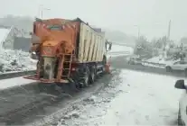 Gaziantep’te Karla Mücadelede Tüm Ekipler Sahada