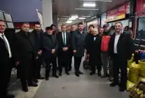 Başkan Büyükkılıç’tan Hal Esnafına Sabah Ziyareti