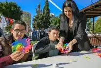 Mersin’de Özel Gereksinimli Bireyler Etkinlikte Bir Araya Geldi