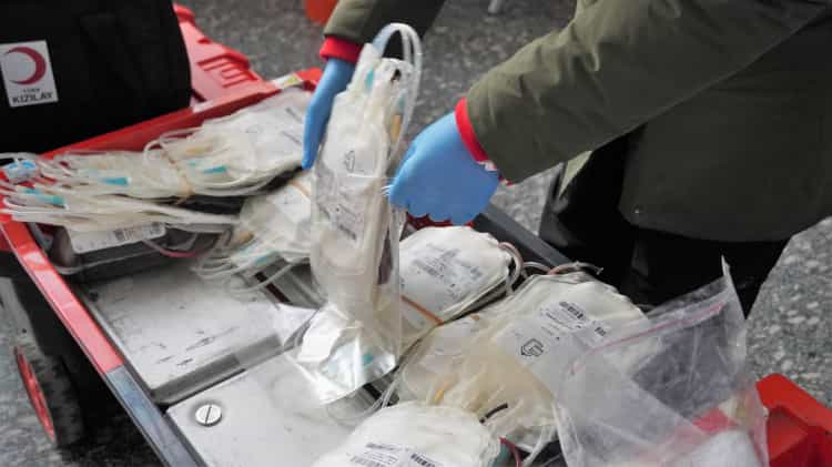 Ankara Keçiören’de Kızılay’a Kan Bağışı Desteği