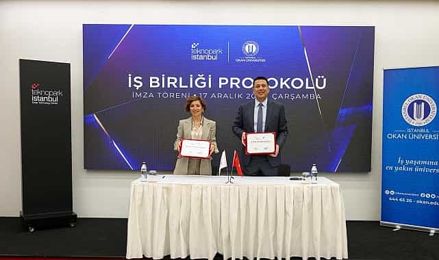 istanbul okan universitesi ve teknopark istanbul arasinda is birligi protokolu