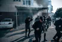 itfaiye ekiplerinden polis okulunda yangin tatbikati