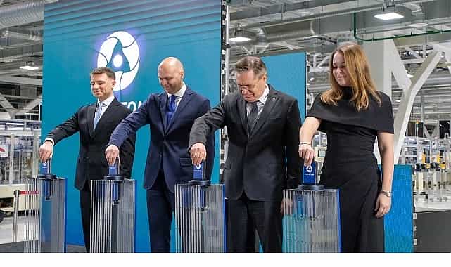 rosatom rusyanin ilk lityum iyon enerji depolama giga fabrikasini faaliyete gecirdi