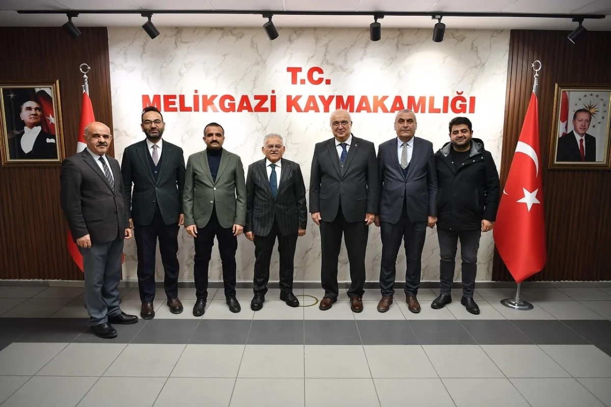 Kayseri Büyükşehir Belediyesi’nden Kaymakamlara Ziyaret