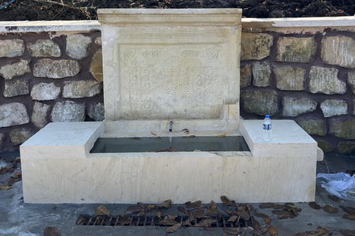 Ordu’da Tarihi Dizdar Çeşmesi Yeniden Hayat Buldu