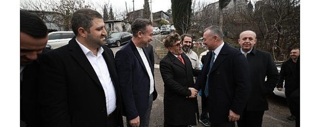 baskan buyukakina vanlilardan sicak karsilama